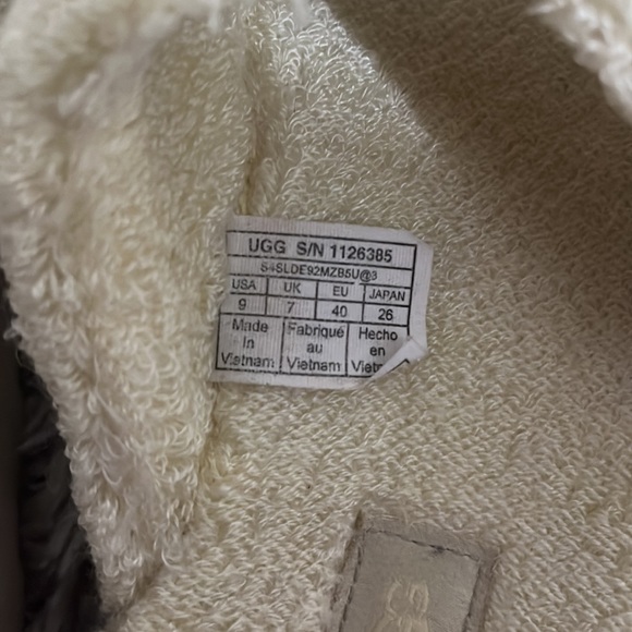 Ugg terry cross slides - Picture 3 of 3